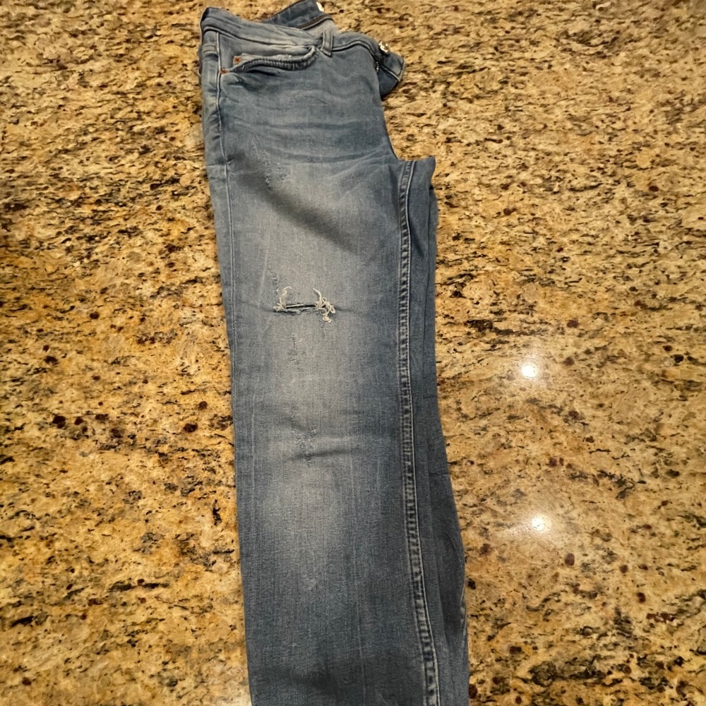 Zara crop jeans